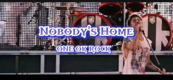 ONE OK ROCK  Nobody's Home #NobodysHome #CapCut #oneokrock #ワンオクロック #ワンオク #oneokrocklive #oneokrocklivefull #oneokrockfun #oorer #oneokrock大好き #oneokrockが好きな人と繋がりたい #10969 #親父に見せたかった景色 #あの人に見せたかった景色 #nagisaen #渚園 