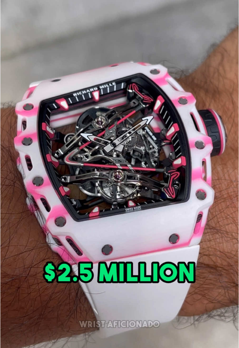 Rate this Richard Mille 1-10! #luxury #luxurywatches #richardmille 