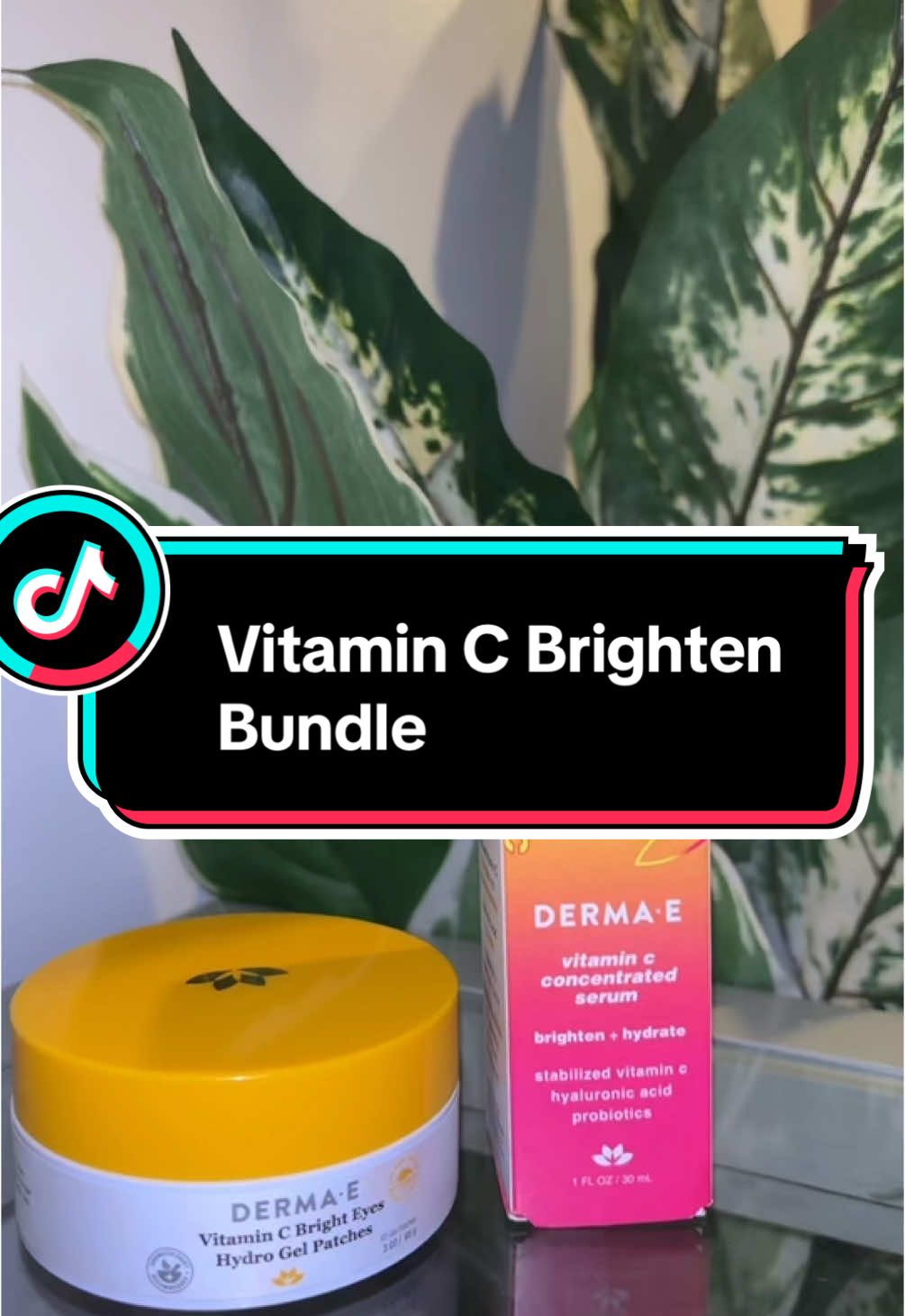 Vitamin C Brighten Bundle #vitamincserum #eyepatch #refreshing #coolinggel #serum #vitamins #foryourpage #TikTokShop #tiktokfinds #beautytips #beautyhacks #derma 