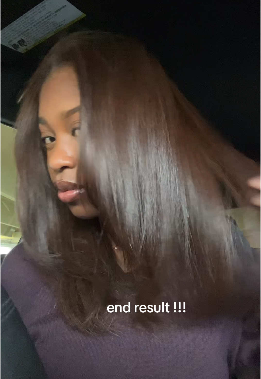 So sorry this tutorial was quick!  I try to blow dry my hair as straight as possible. I use a pretty high heat I dont recommend lol. I take small sections and do one slow pass and go over ends or roots where it is needed. Then i bump my ends and wrap my hair for the night!! My hair is slightly heat damaged/“heat trained”. Again this is my routine It may or may not be for everyone but so I am greatfull for all the beautiful comments and likes from beautiful people 💕💕💕 #naturalhair #silkpressseason 