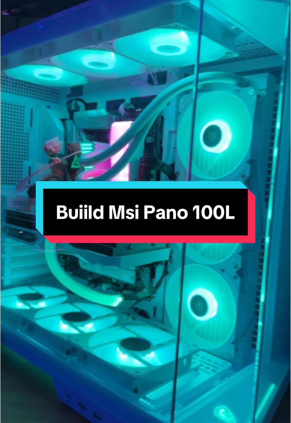 Hoy si completo el Msi Pano 100L #msibuild #msi #pano100L #pcbuild #pcgaming #setupgaming #urrutia94_ #k503 #elsalvador503  #streamerpequeño 