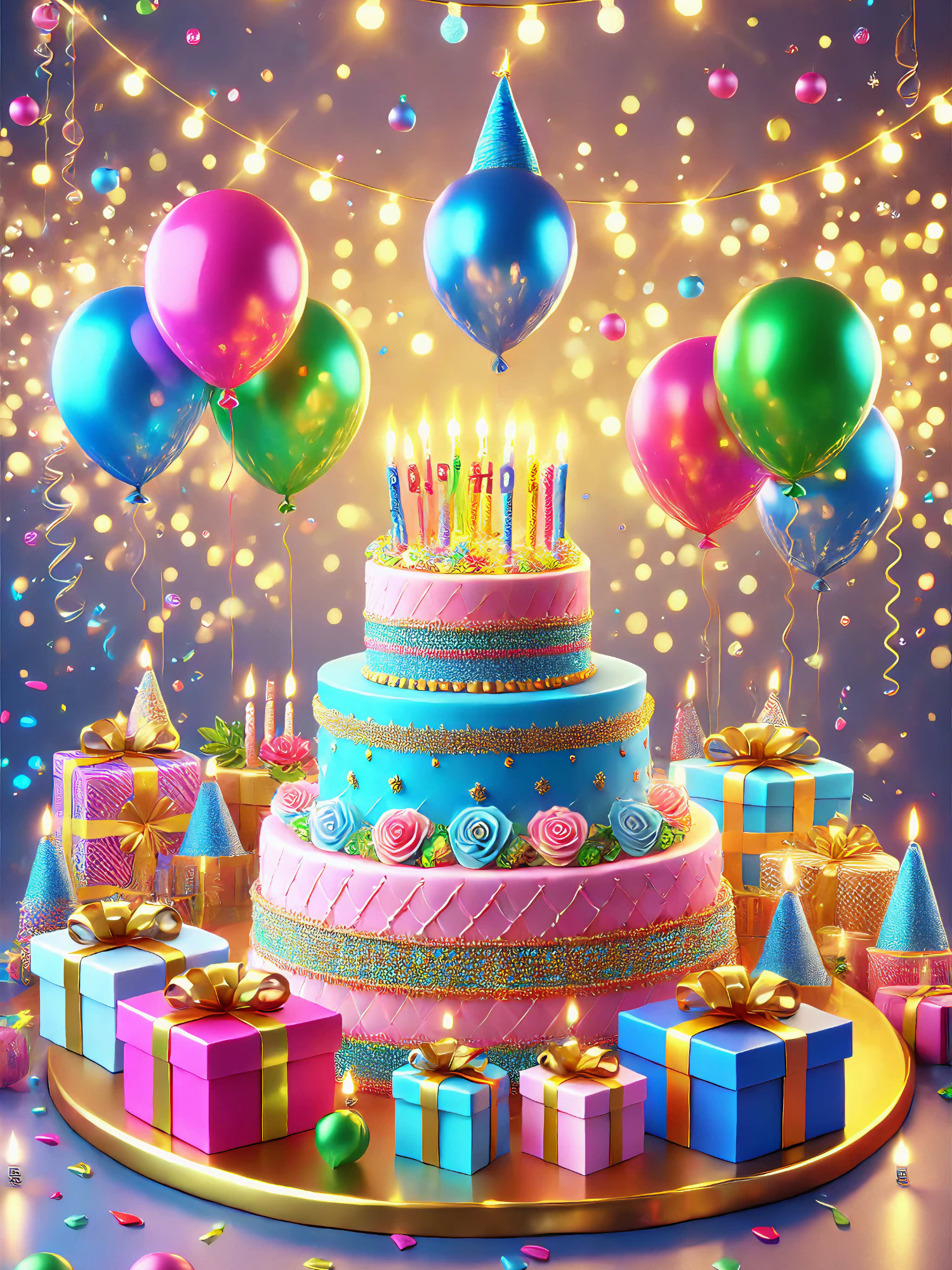 A Very Happy Unbirthday to You! Thank you my old friends!💖 It's a pleasure to welcome new friends!💖 Thanks all of you to give so much of love To 