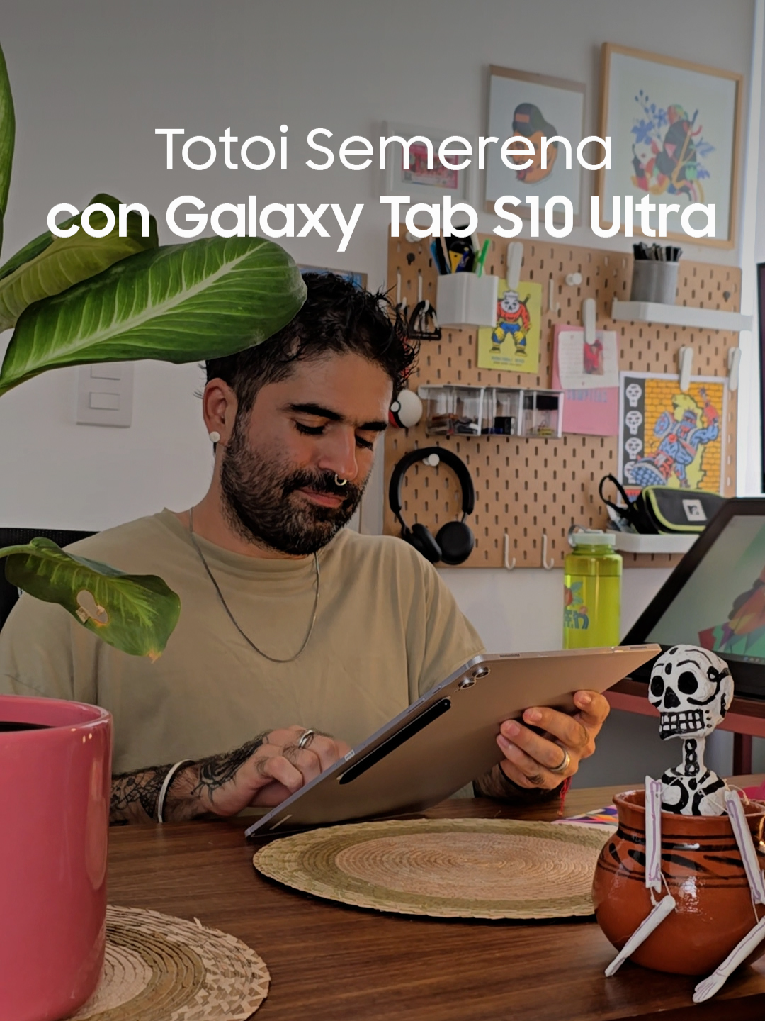 POV: Tienes #GalaxyAI para hacer una gran obra de arte en tu Galaxy Tab S10 Ultra 😍​ ​ @totoi_semerena​ ​ #GalaxyTabS10 Ultra​