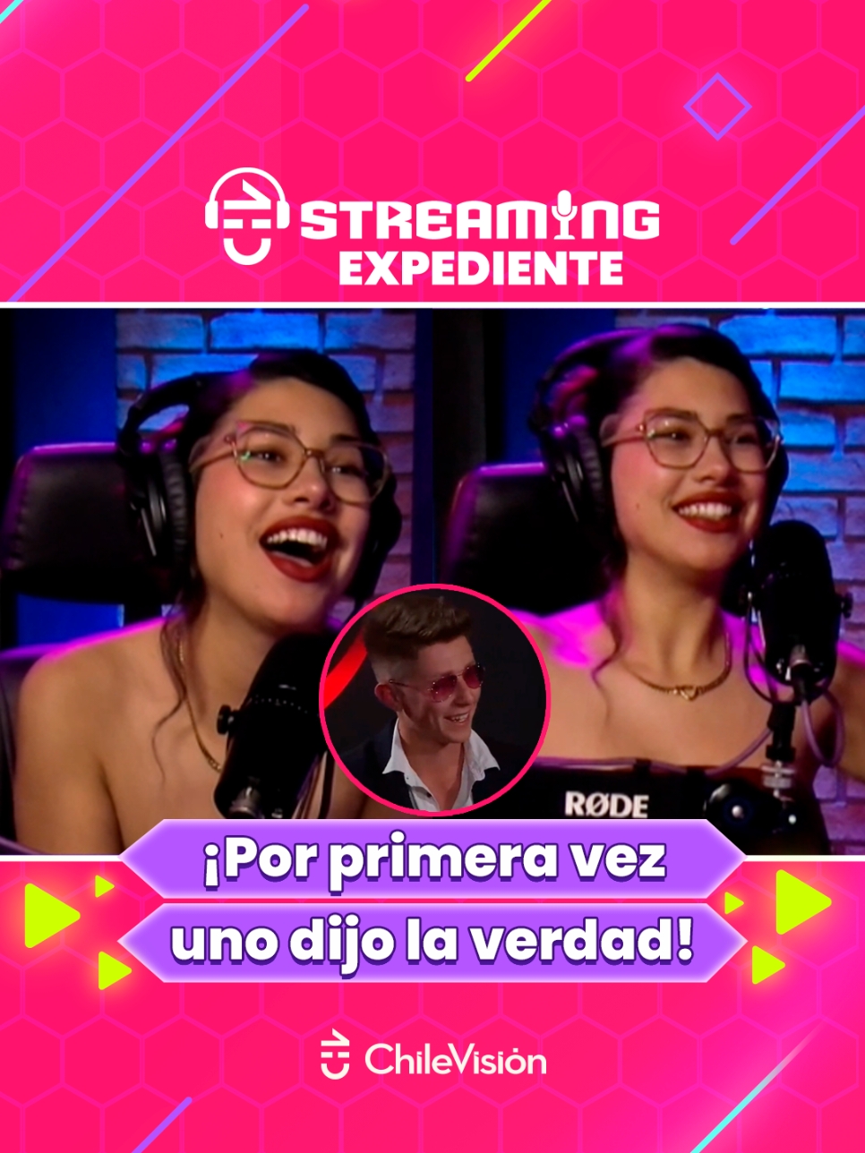 ¡POR FIN UNA PAREJA ESTÁ RESULTANDO! 🔥❤️ 👉 Después de meses conversando, el joven admitió que estaba en una relación a distancia con una chica de nacionalidad venezolana y resultó que todo era verdad.  #ExpedienteCHV #CHVStreaming 