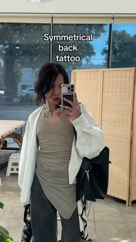 Missing my long hair just a little bit #tattoo #symmetricaltattoo 