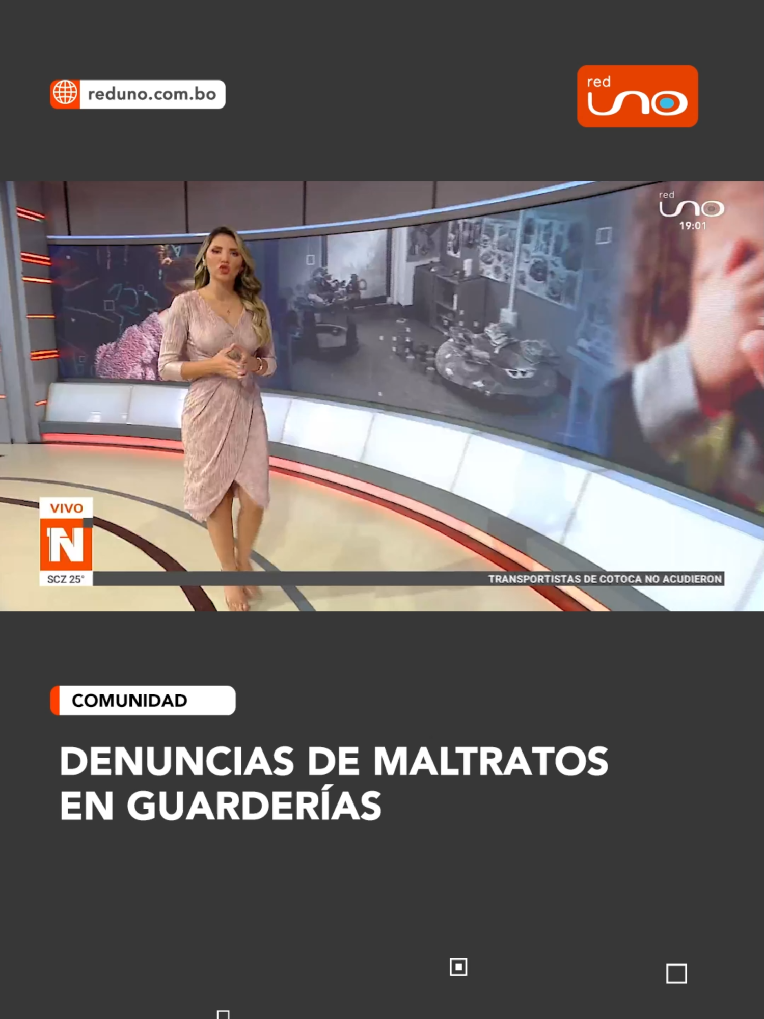 #NotivisiónScz | Esta tarde, antes del inicio de la audiencia de las 