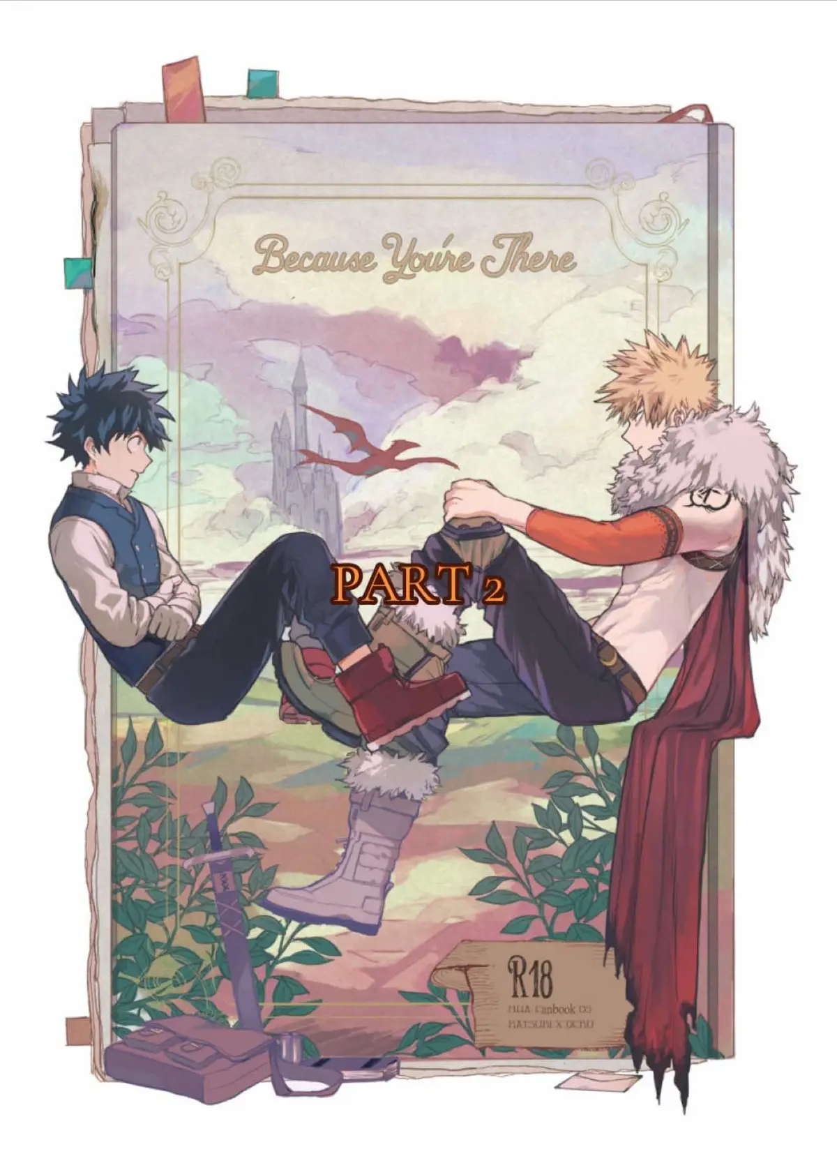 PART 2 of 3 PLOT: An MHA fantasy AU where Midoriya Izuku is born a quirkless human who, after receiving a quirk from the Legendary Hero All Might, embarks on a journey to defeat a new villain wreaking havoc. Along the way, he reunites with his childhood friend, Bakugou Katsuki, a dragon knight. Thus, the journey of one becomes the journey of two. #mha #myheroacademia #bkdk #dkbk #bakudeku 