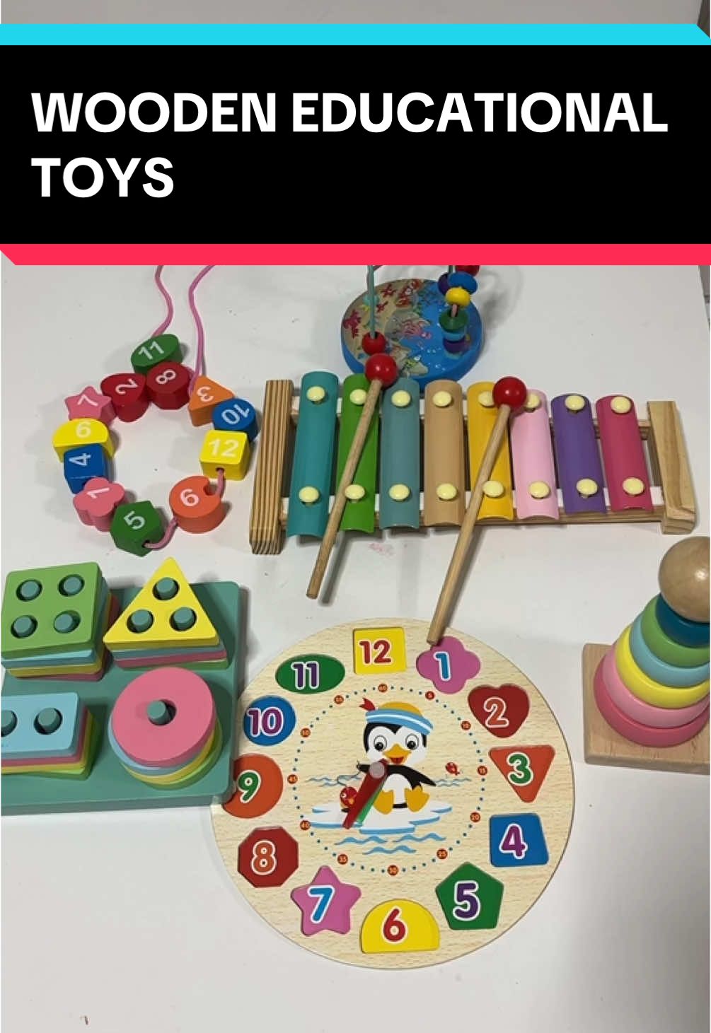 Ellyfun wooden educational toys for kids #toy #kidstoys #educationaltoys @Ellyfun and Friends 