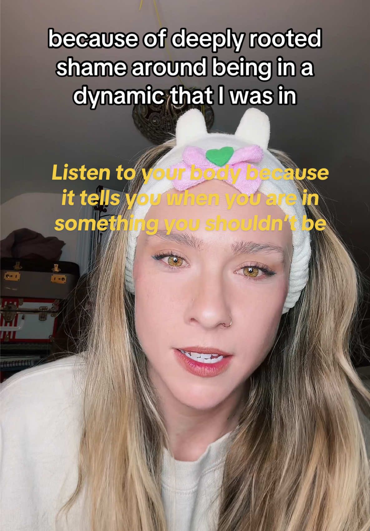 “Why dont you just leave if it is that bad?”                                                Being able to walk away is a luxury so many women do not have. My mom always preached about this and the importance of being independent from a young age so we wouldnt be stuck the way she was. I owe her the 🌎 #HealingJourney #Love #shame #domesticabuseawareness #traumahealing 