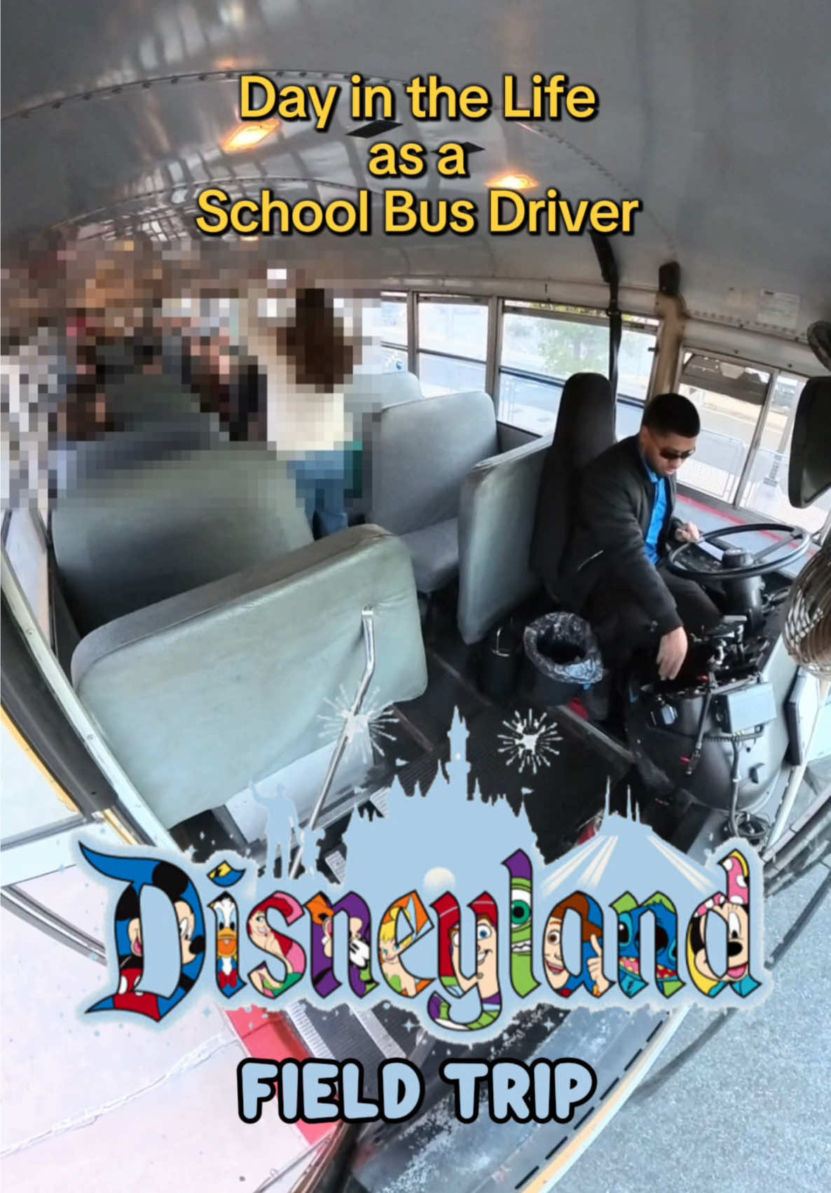 Pt 33. So Disneyland doesn’t offer complementary tickets to bus drivers. I was gonna pay the $220 ticket to go inside and make a video but I had to be up at 4am for this trip and didn’t sleep much. Decided to nap instead. #schoolbusdriver #fieldtrip #disneyland #pov #daily #Vlog #aesthetic #dayinmylife #dayinthelife #fyp 