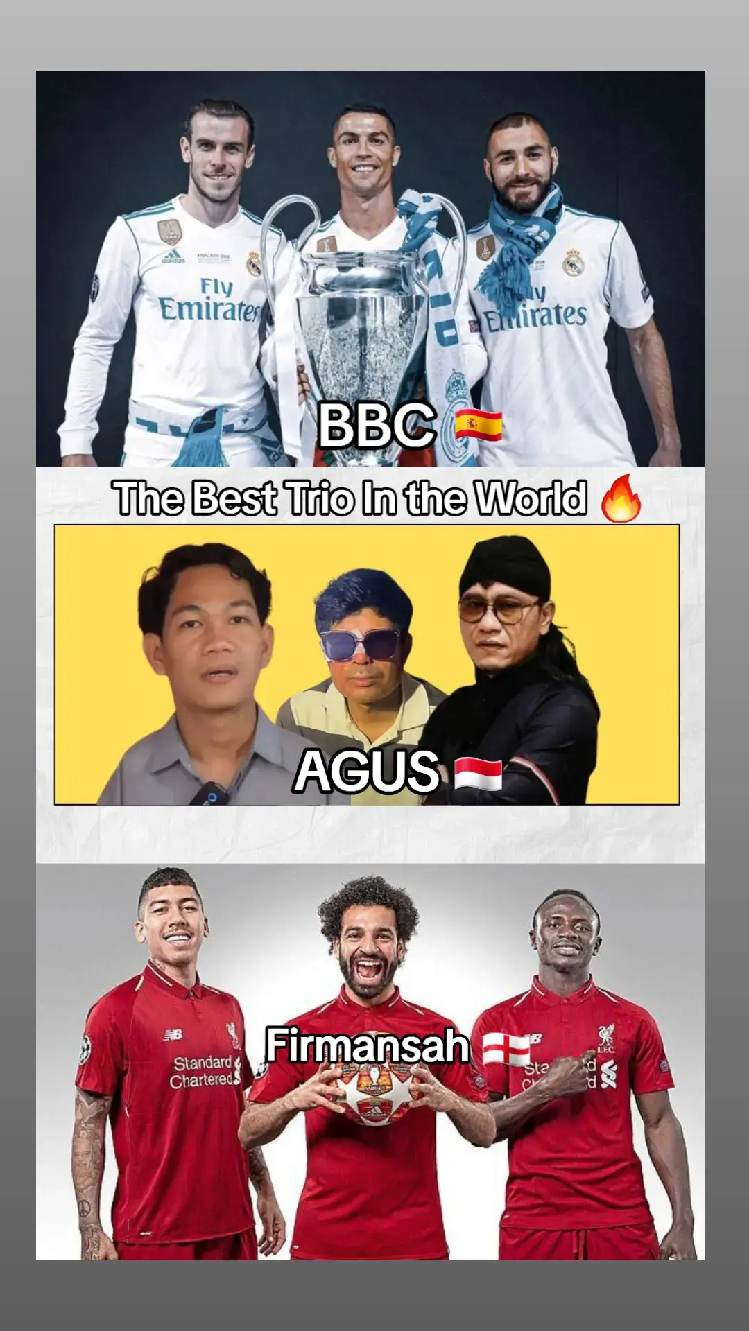 trio Agus for Ballon d'or ini mah 🥶🥶🔥 #fyp #fypシ #sadboy #quotes #story #indonesia #meme #kutipan #motivasi #agus #gusmiftah #xzyabc #ronaldo 