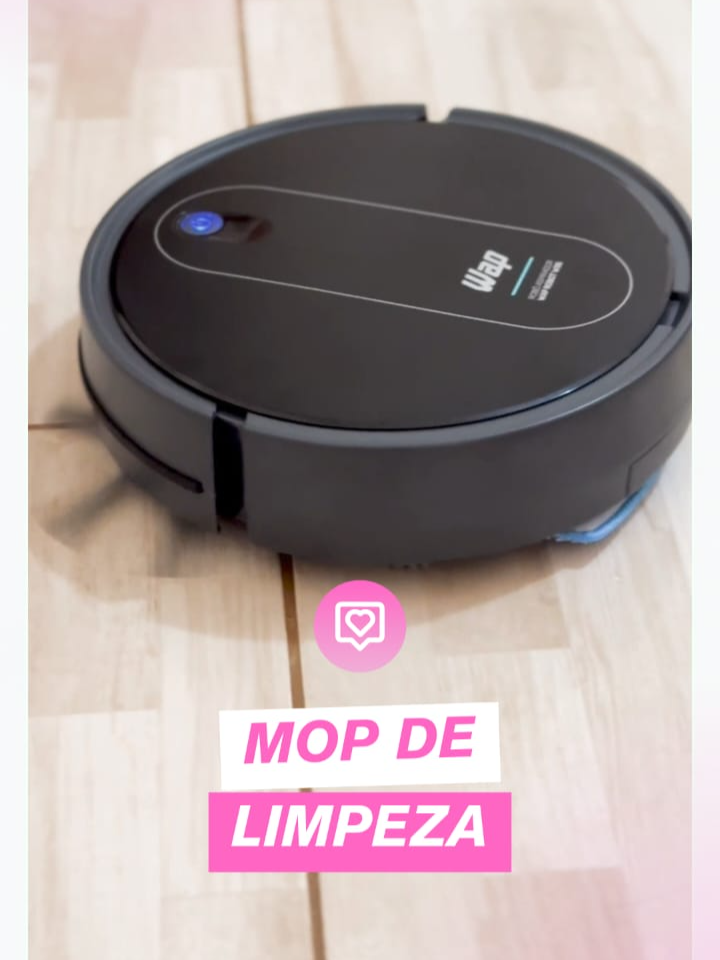 Robô Aspirador WAP W96 30W: A Revolução na Limpeza da Sua Casa! Chegou a solução que você sempre sonhou para manter sua casa impecável com o mínimo de esforço:  Com 30W de potência , o W96 capacidade de navegação inteligente permite que e Principais características: Potência de 30W Tecnologia de navegação inteligente Design compacto  Bateria de longa duração  Função de agendamento  Transforme sua casa em um ambiente mais limpo e saudável com a tecnologia de ponta do W96! #AcheiNoMagalu #TemNoMagalu