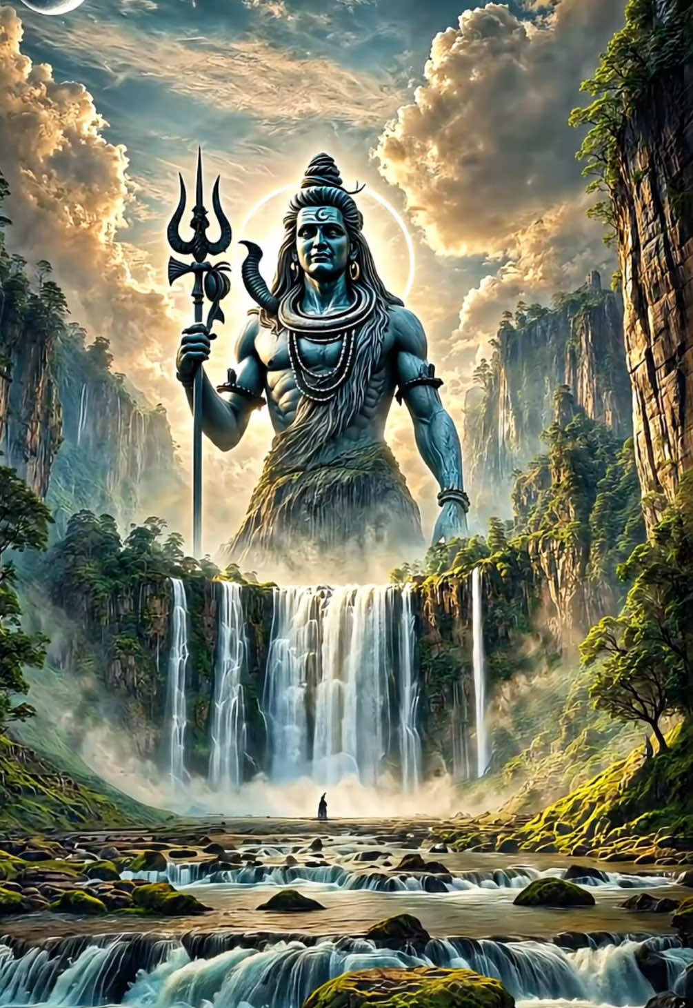 🕉️🙏🔱Behold the cosmic dance of Lord Shiva, the destroyer of evil and the harbinger of transformation. His towering presence embodies the power of the universe, radiating peace and infinite energy. Om Namah Shivaya! 🙏✨” Hashtags: #LordShiva #Mahadev #Shiva #OmNamahShivaya #HinduGod #ShivaEnergy #ShivaMeditation #CinematicArt #DivinePresence #ShivaTatva #IndianCulture #CosmicEnergy #SpiritualJourney #Trishul #HinduMythology #MysticalVibes #DevotionalArt #ShivaLover #HarHarMahadev #ShivaParvati #kedarnath #bholenath