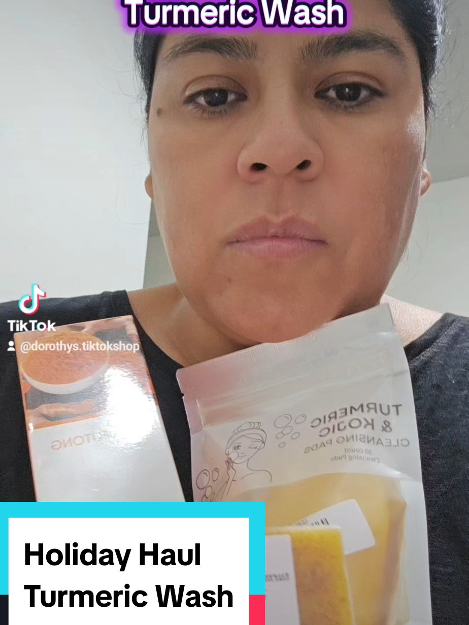 #LIVEhighlights #TikTokLIVE #LIVE Holiday Haul Turmeric Wash #and #Care #ThreePiece #SetTurmericTablets #Turmeric #CleansingMousse,#Turmeric #Soap #Facial #Cleansingskincare #FacialCleansing #Cleanser #FemmeFinesse #TiktokhoHaul #tiktokchallege #tiktokcreator #TikTokShop #dorothys.tiktokshop 