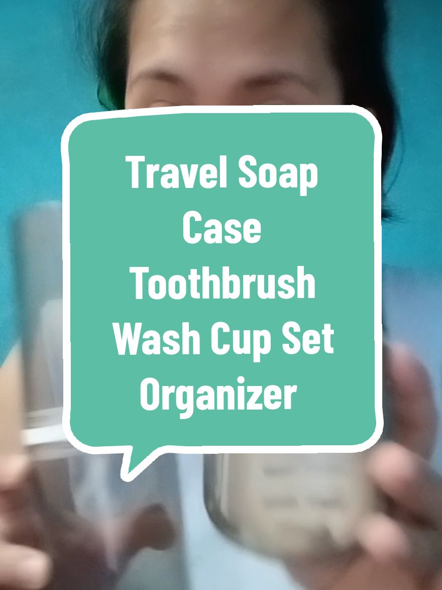 Travel Soap Case Toothbrush Wash Cup Set Organizer #organizer #toothbrush #washcup #travel #Hiking #soapcase #overnight #trending #fyp 