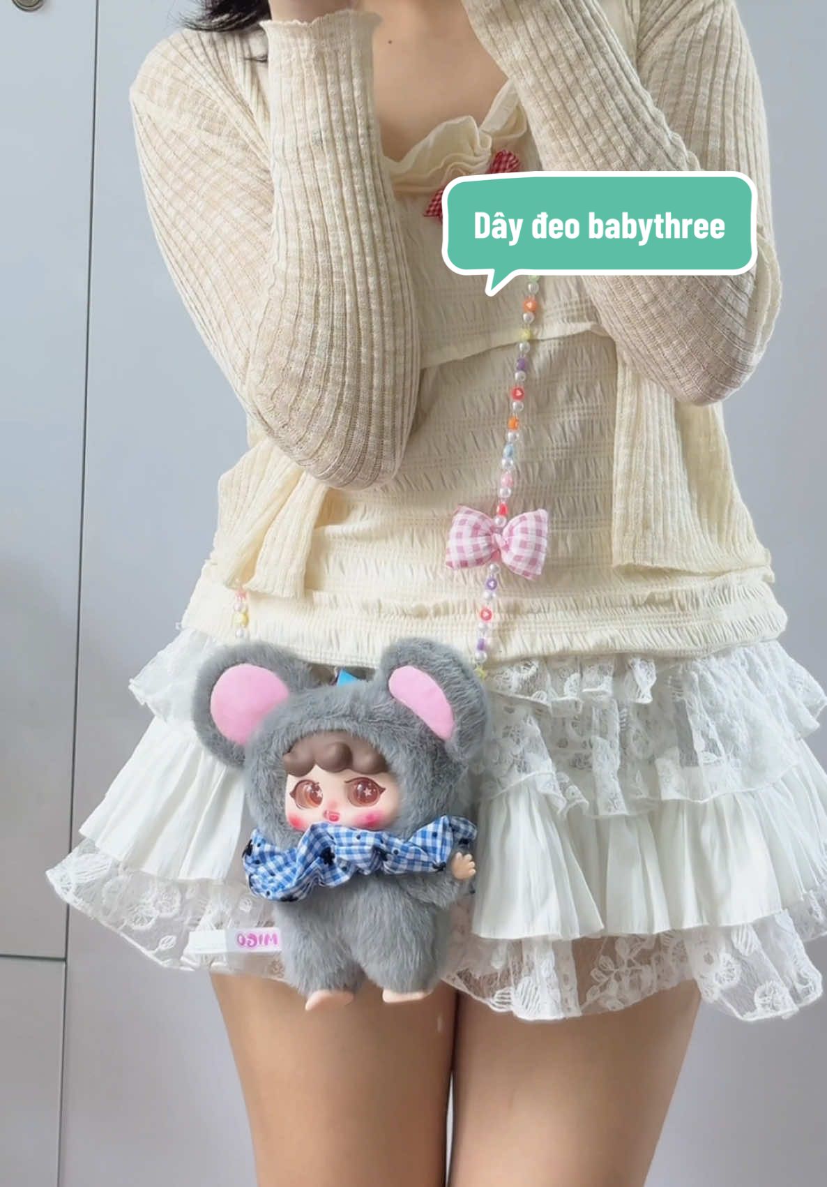 Trả lời @EM ĐỨNG ĐÂY TỪ CHIỀU🎀🧸 đây bé ơi #daydeobabythree #babythree #migo #blindbox #hangdaisy #viral 