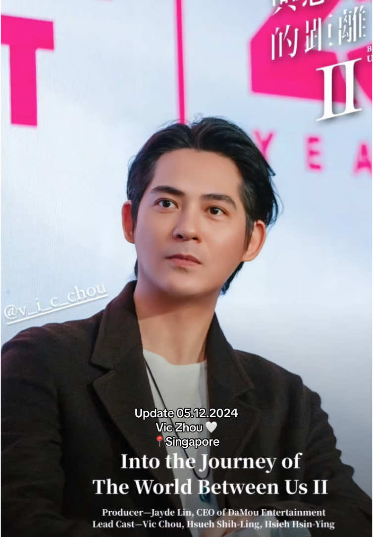 Update 05.12.2024 Vic Zhou 🤍 Beruntung sekali kamu kak bisa ketemu Zaizai 😁 kasih tau ka, F4 suruh datang ke Indonesia lagi gitu 🤭 #viczhou#meteorgarden#F4 