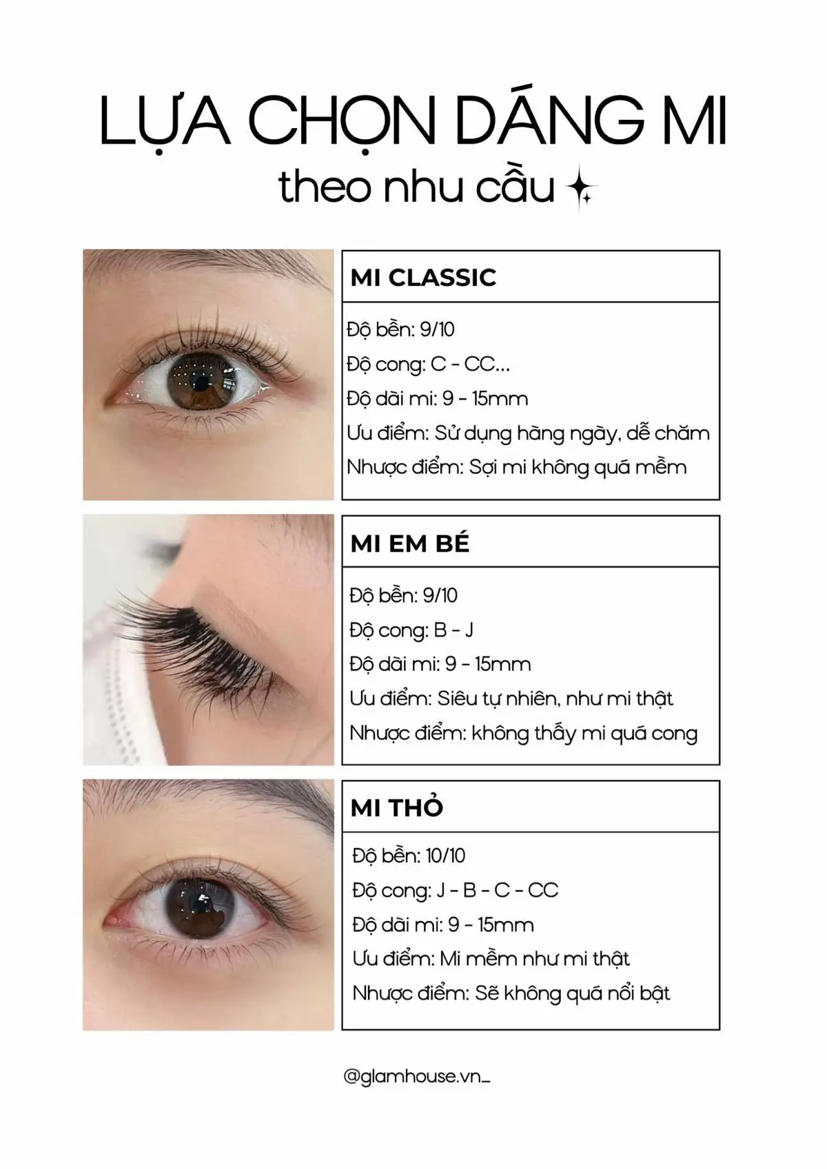 Lưu lại để tậu mi xinh chơi lễ tưng bừng nháaa ✨ #glamhouse #glameyelash #nốimi #noimi #noimichuyennghiep #noimithietke #noimitunhien #noimidep #noimisaigon #noimianime #noimidouyin #douyin 