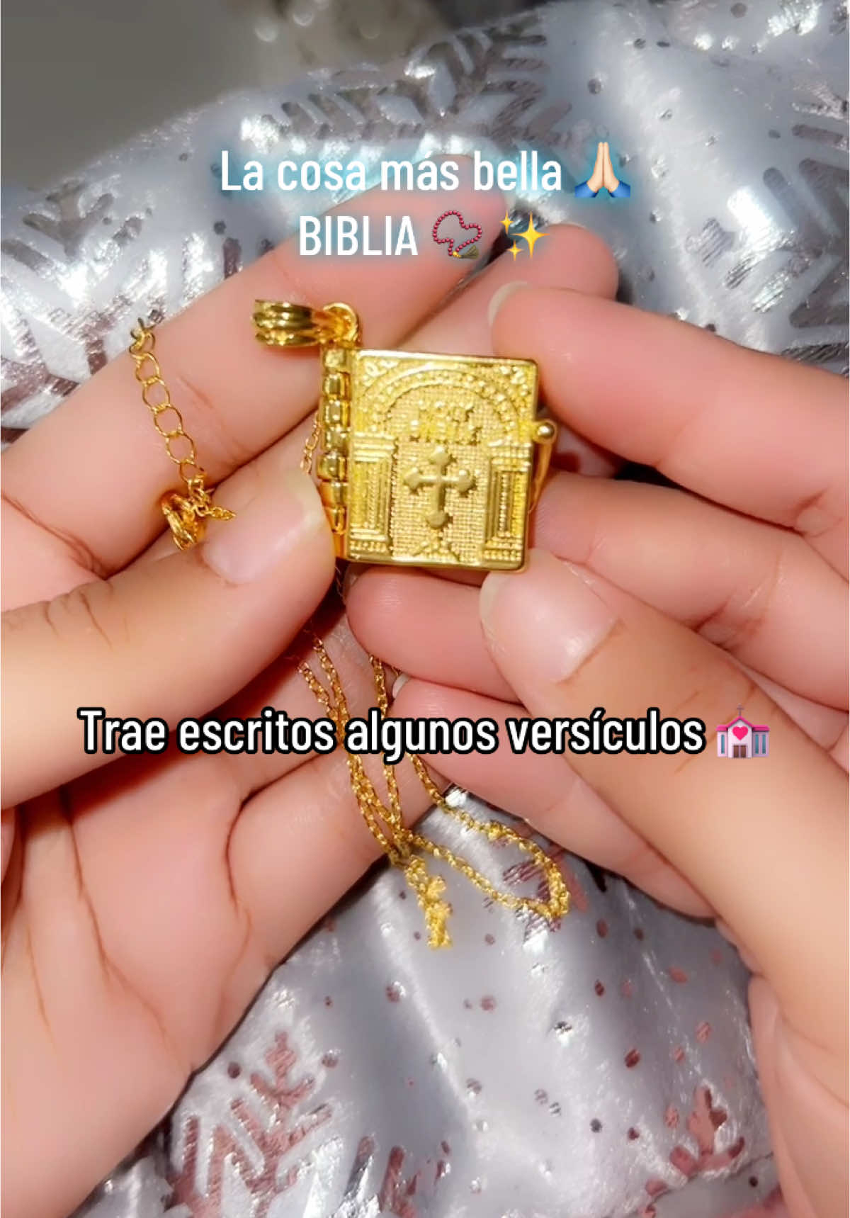 Esta bella 💒🙏🏻📿✨#paratiiiiiiiiiiiiiiiiiiiiiiiiiiiiiii #regaloscreativos #iglesiacatolica #bibliasagrada #creyentes