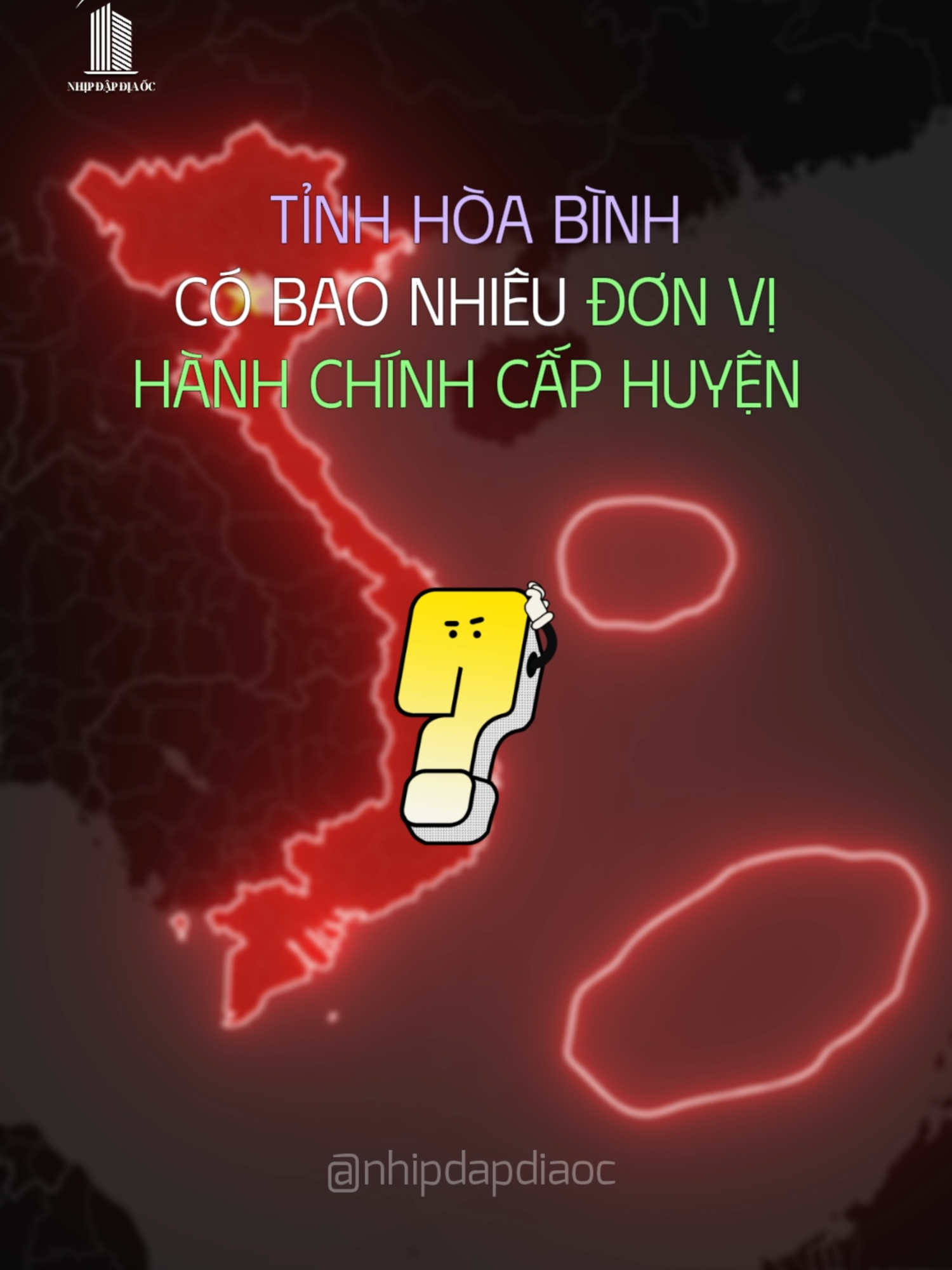 Hòa Bình có bao nhiêu đơn vị hành chính cấp huyện? #nhipdapdiaoc #map #hoabinh28 #maichau #caophong #kimboihoabinh #lacsonhoabinh #tanlac #yenthuyhoabinh #dabachoabinh