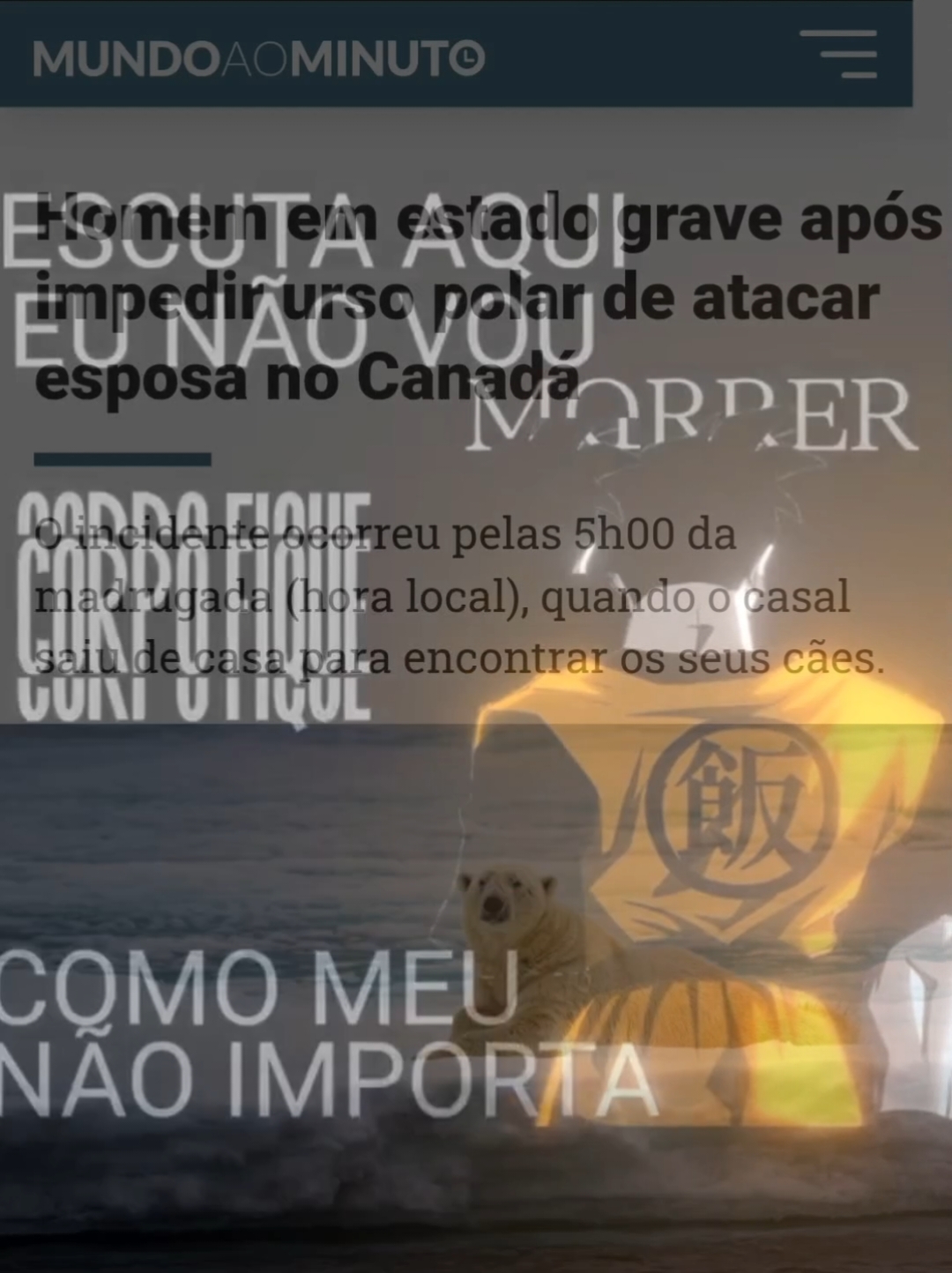 um homem não, um guerreiro 🪖🫡