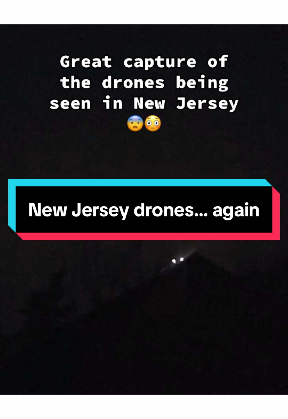 People are posting CLEAR cell phone photos and videos of the drones in NJ tonight.  Any locals in New Jersey have additional info?  😨🛸  #aliens #ufos #uap #uaps #alien #alien #drone #drones #mystery #planes 