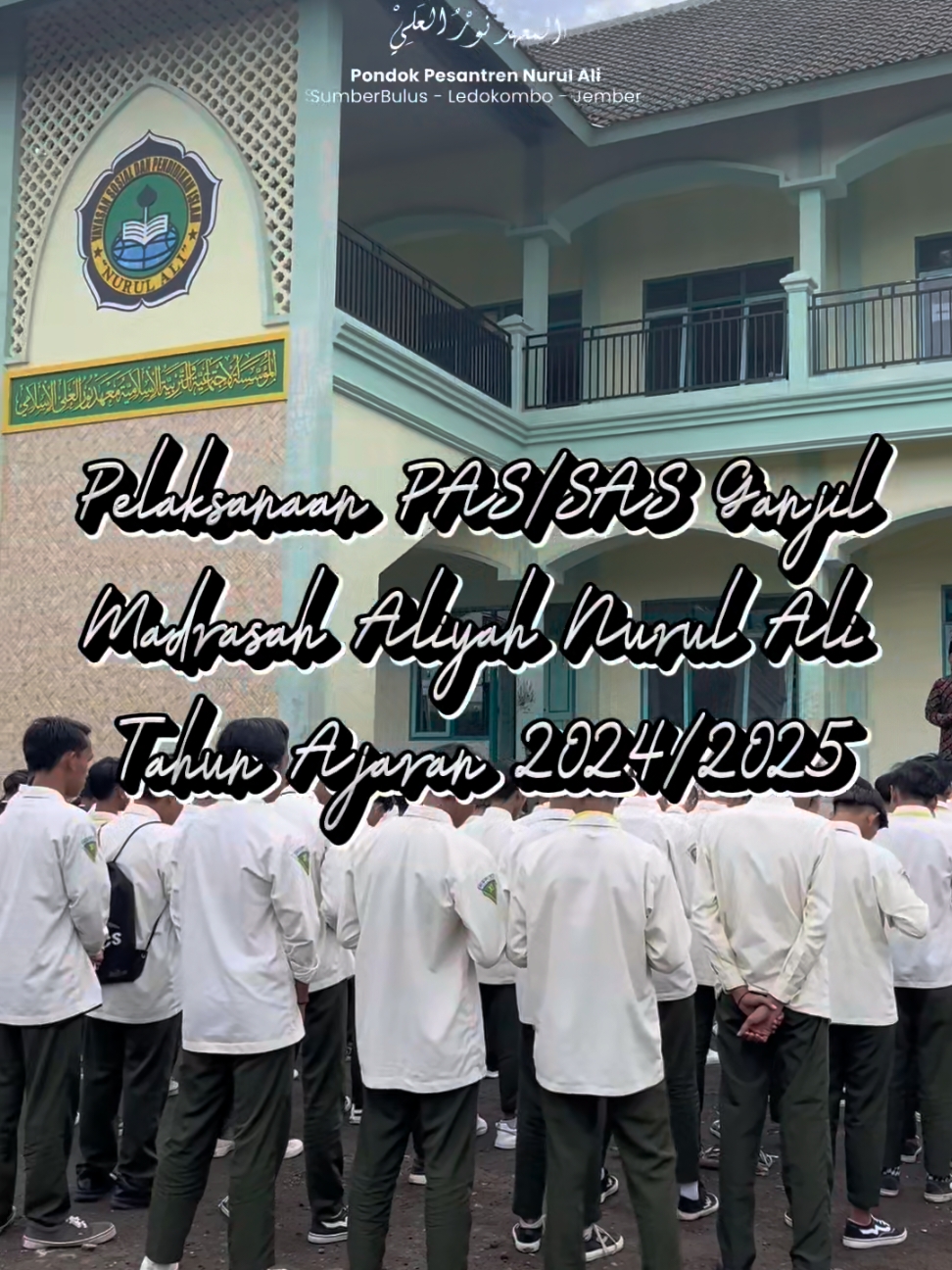 📚✨ Pelaksanaan Ujian Penilaian Akhir Semester (PAS/SAS) Ganjil Madrasah Aliyah Nurul Ali Tahun Ajaran 2024/2025 Alhamdulillah, ujian PAS/SAS Ganjil terlaksana dengan tertib dan lancar. Semoga usaha keras para peserta didik membuahkan hasil terbaik dan menjadi langkah awal menuju kesuksesan di masa depan. Tetap semangat dan terus belajar! 💪🎓 #NurulAli  #PAS2024  #MANurulAli #SemangatBelajar 