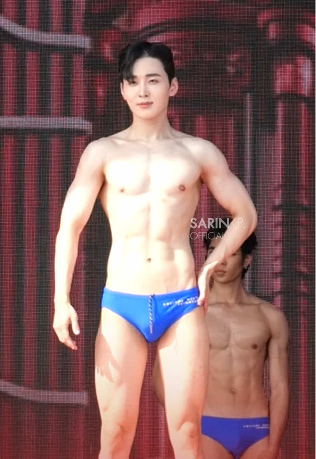 เซรั่มนารามาก ออร่าสุดๆ . Man Hot Star Korea 2024 looks shining during swimsuit competition 🇰🇷🔥✨☀️ . #manhotstarinternational  #manhotstarinternational2024  #manhotstarkorea2024  #sarinkp 