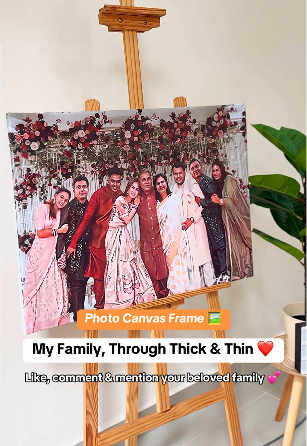 Family’s Precious Memories 💕 Family togetherness and precious memory kept in one frame 🥰 Click link in our bio to get yours now 😊 #photocanvasframe #fyp #canvasframe #digitaloilpainting #christmaspromotion 