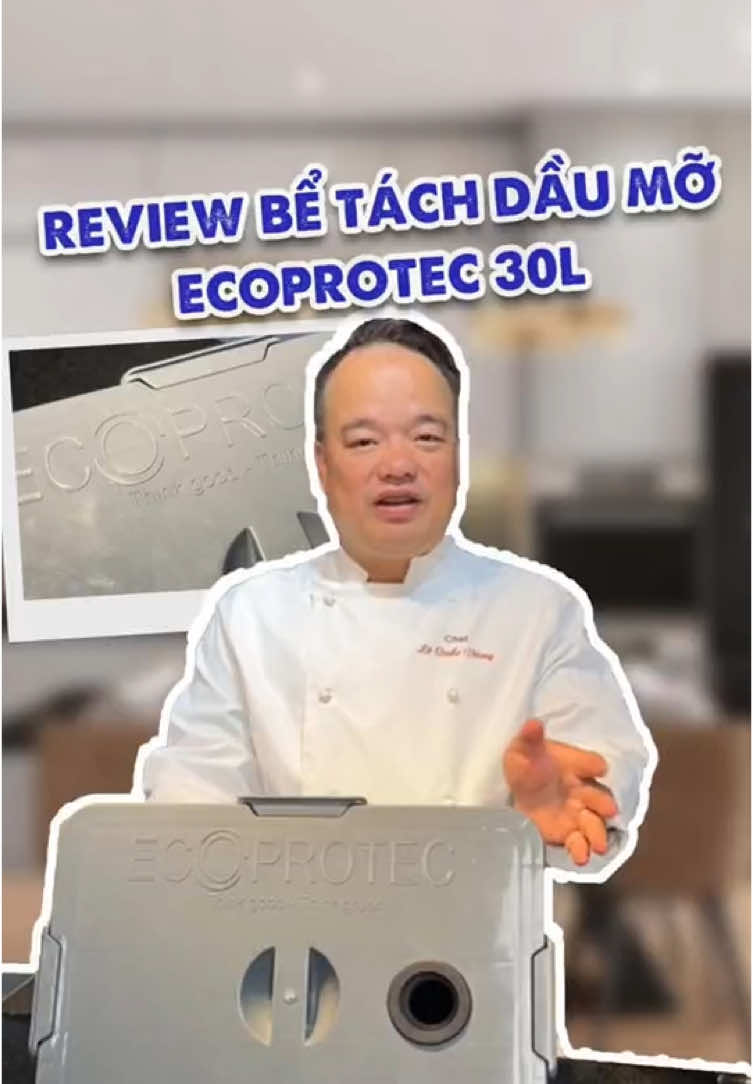 💫Cùng Chef Dũng Nhật tìm hiểu về giải pháp tách mỡ hiệu quả - bảo vệ đường ống, môi trường và nguồn nước! 💧✨ #betachmo #ecoprotec #viral #trending 
