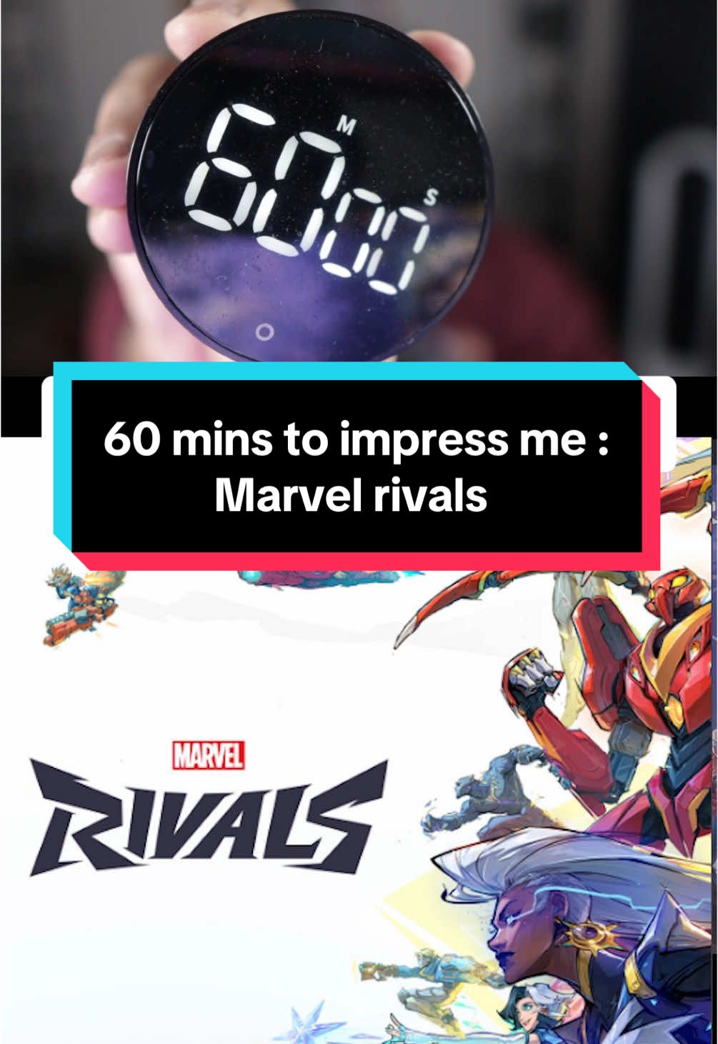 60 mins to impress me : Marvel rivals #marvelrivals #fyp #viralvideo #ps5 #tiktokgaming #gaming #pc #eyegameuwatch #videogames #xbox #freetoplay #reviews #funnyvideo #spiderman