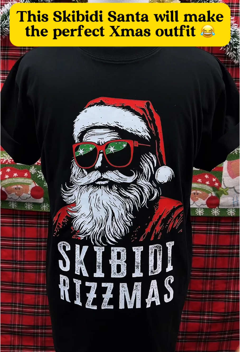 OMG , 😱 this shirt is 50% off and freeshipping today!!! Own yours 🫵 #skibidi #christmas #santaclaus  #tiktokshopblackfriday #tiktokshopcybermonday #giftsforher #giftguide  #blackfriday #blackfridaydeal #blackfridaysales 