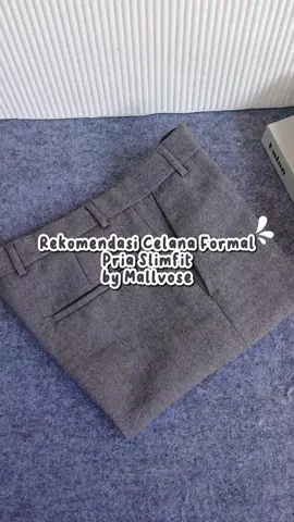 Rekomendasi celana kerja paksu 😻🫶🏻 #slimfit #celanaslimfitpria #celanaformal #celanaslimfitpria 