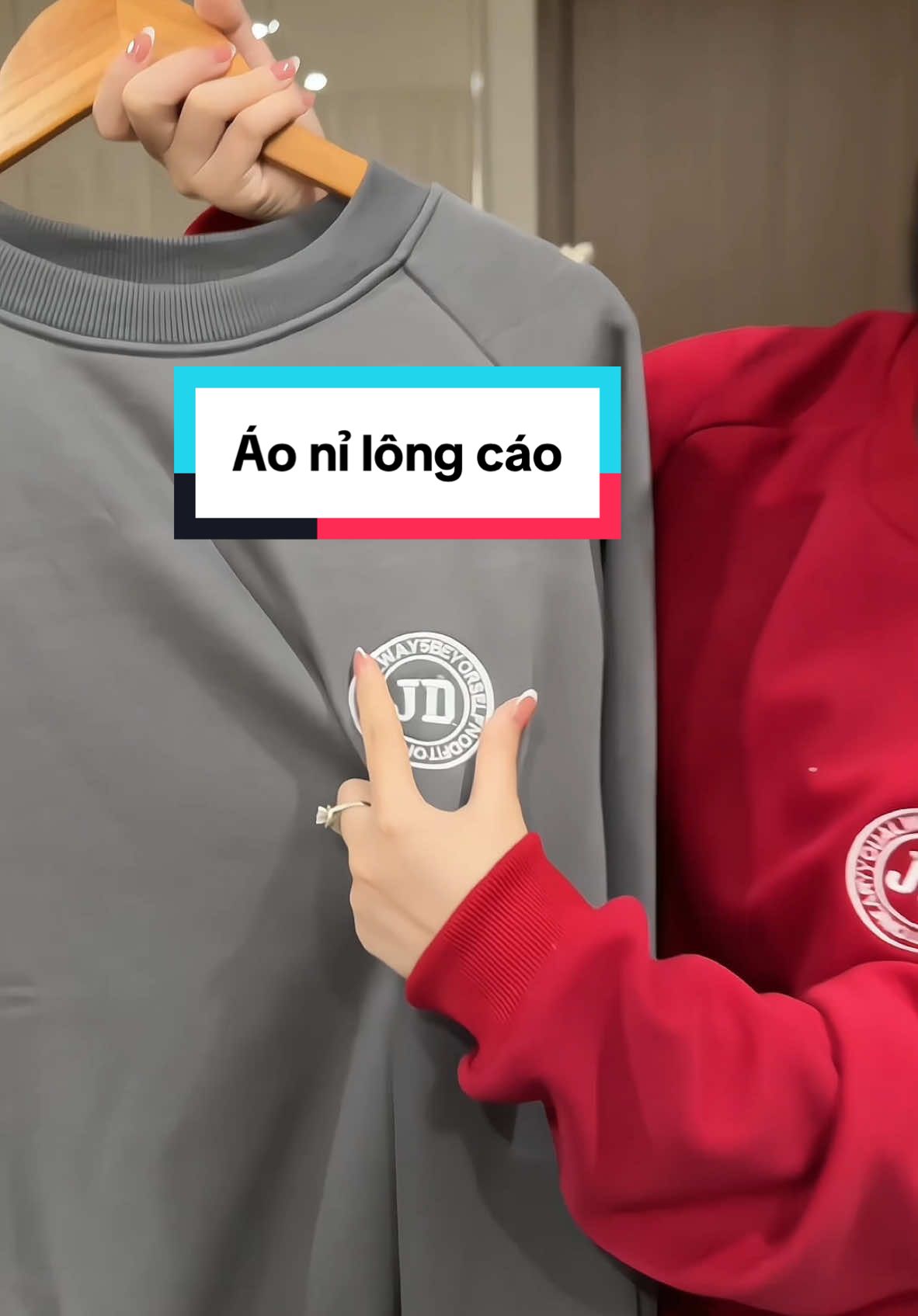 Áo nỉ lông cáo đẹp mê luôn mọi người ơi #trienchieudangyeu #review #aoninam 