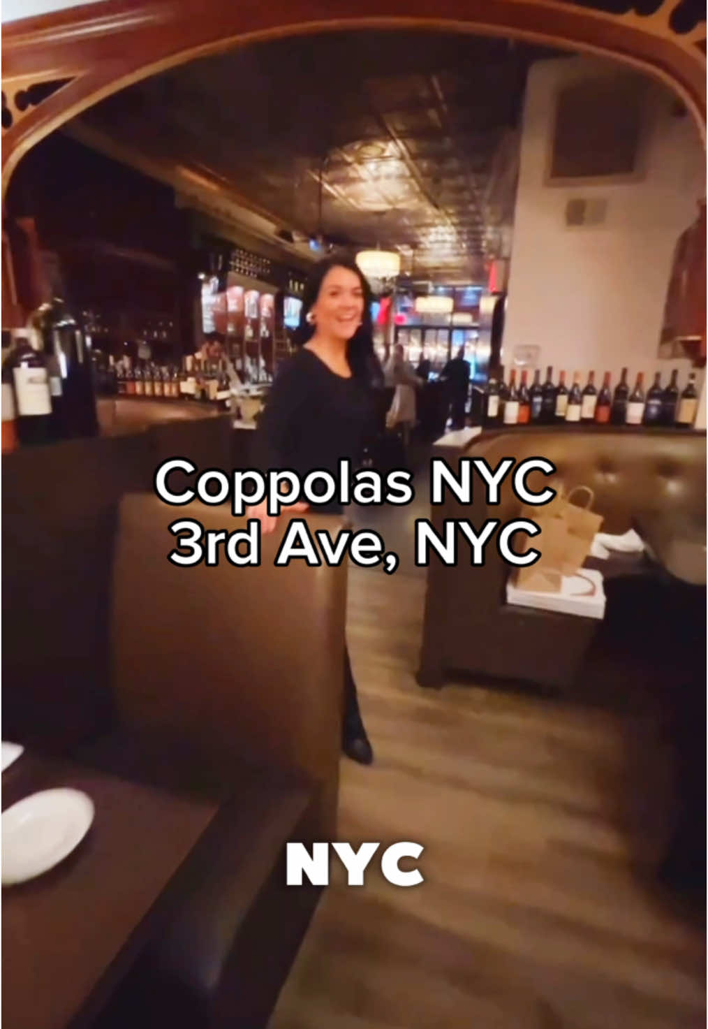 Coppola NYC is an epic spot for all of your Italian food and drink needs. I felt like an absolute princess coming here and you'll feel like royalty too! Stop by any night to have a time to remember. They also have a private party room for your celebrations! #coppolas #coppolasnyc #nyceats #nycfoodie #italianfoodnyc #nycitalianfood #nycfood #nightoutnyc