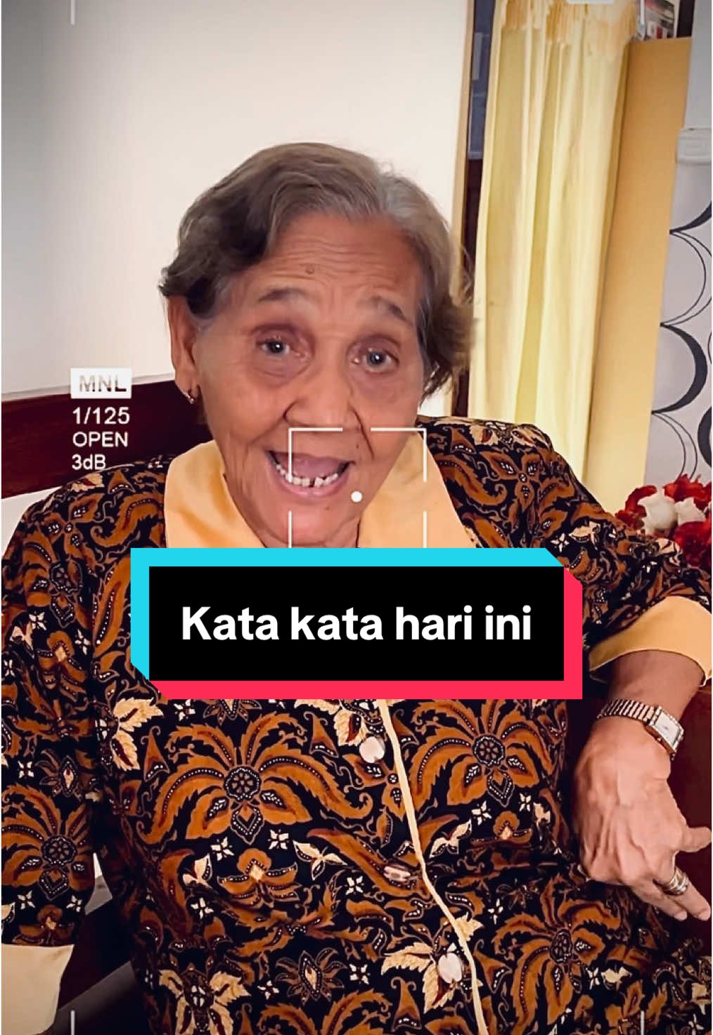 Kata kata hari ini dari Mbah Menil 😘