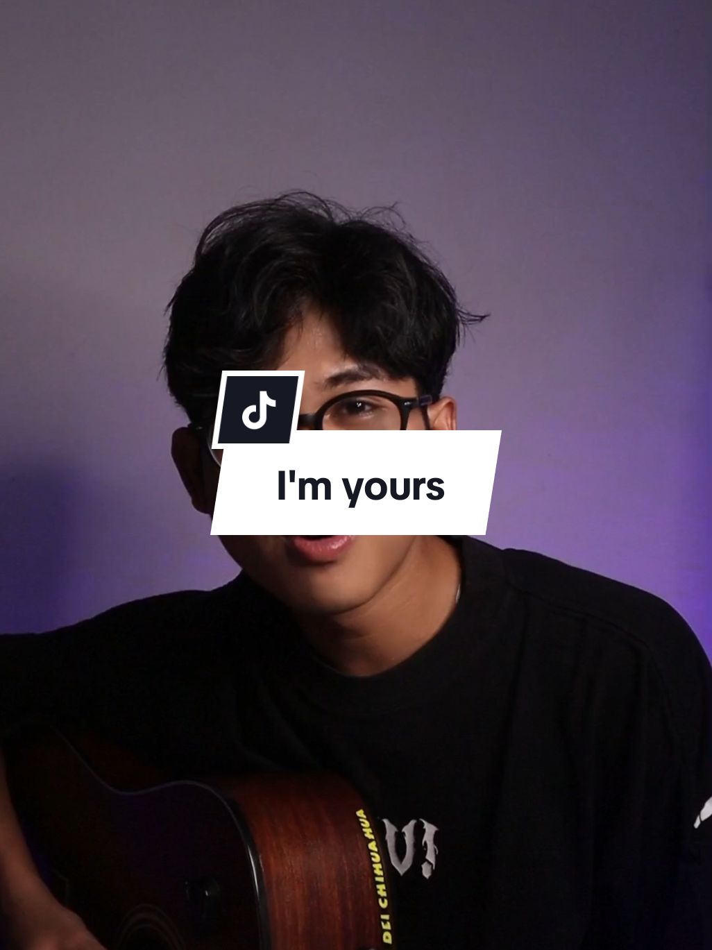 I'm yours - Jason Mraz 🖤 #visco #cover #coversong #coverlagu #imyours #jasonmraz #fyp 