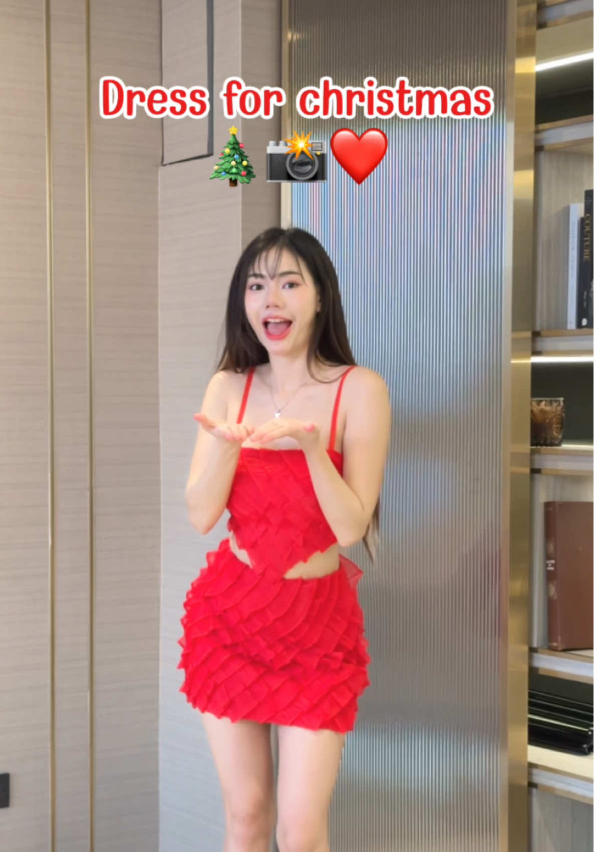 คริสต์มาสนี้ใส่ชุดไหนดีน้าา? โหวตหน่อยย 🥰 พิกัดชุดสวยๆแบรนด์ Sakura ( Tiktok : @SS SAKURA ) #redoutfit #christmas #OOTD #christmasoutfit #คริสต์มาส2024