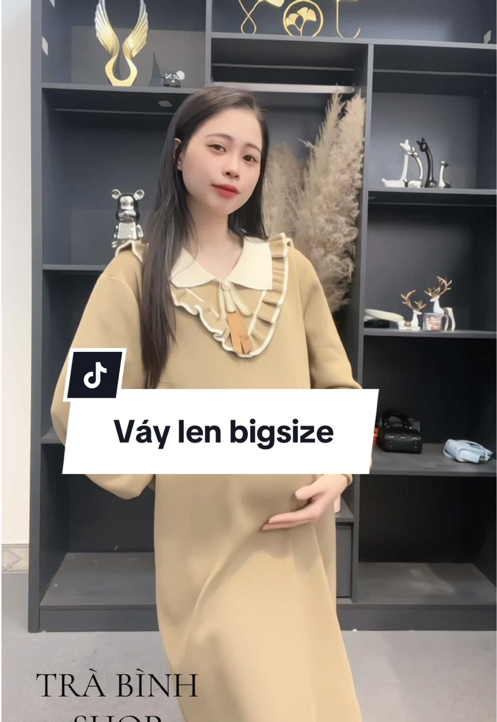 Váy len bigsize bầu đi chơi đi làm #xuhuong #trending #quanhedoitactraphi💞 #vaybaudichoi #dambauxinh #setbau #thudong #baudilam #vaylen #bausangchanh 