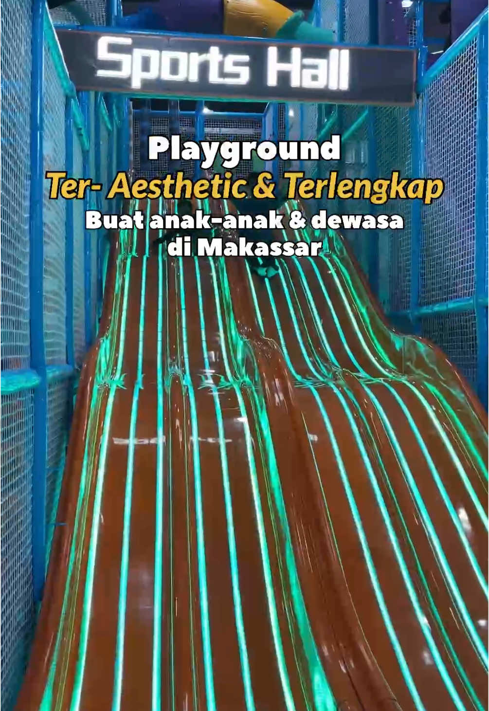 Pertama di Makassar Playground Ter- Aesthetic & Terlengkap bisa juga orang dewasa nih #playgorund #makassar #mtos #TTPetualangPro 