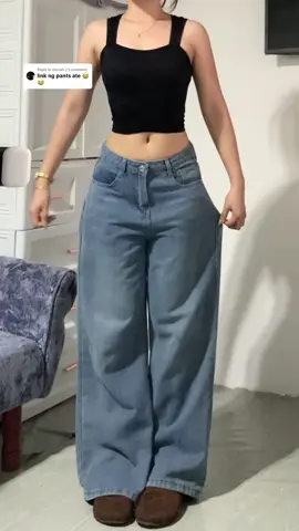 Replying to @marrah ༊ ang perfek ng pantssss girl 😭 #pants #baggypants #outfitideas 