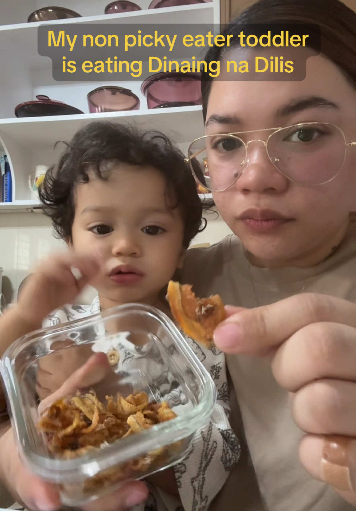 My #nonpickyeater toddler is loving the dinaing na dilis #daingnadilis #eatingtoddler #toddlersoftiktok #toddler #toddlermom #momoftiktok #momlife 