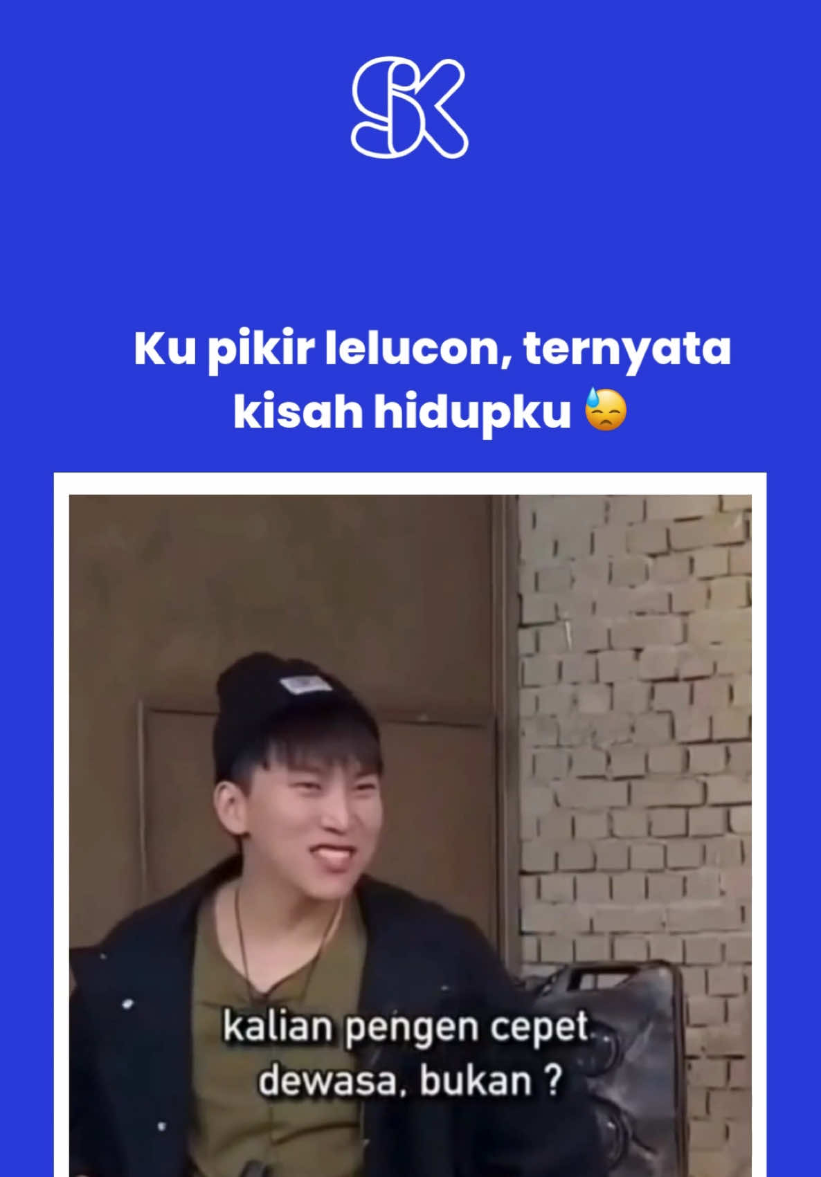 Makasih Eunkwang untuk tamparan reality-nya 😭🤝🏻 🛈 Source: YouTube/malameita7411 #SobriKorea #SK_MEME #MEME #Viral #Trending #BTOB #비투비 #Eunkwang #서은광 #fyp 