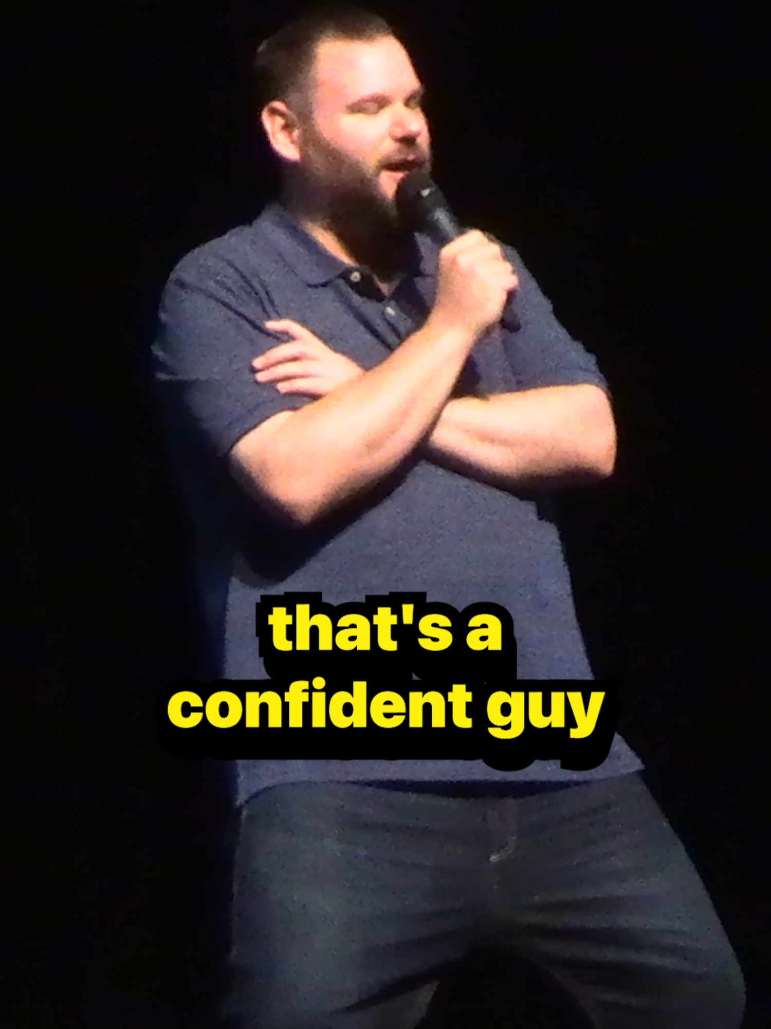 Pure confidence #crowdwork #standup #comedу #funny #standupcomedy #jokes #improv #crowdworkcomedy