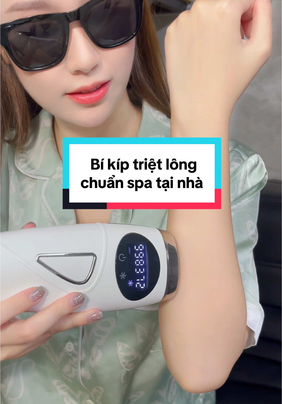 Trải nghiệm triệt lông tại nhà đơn giản, hiệu quả như spa với máy triệt lông Sapphire #maytrietlong #maytrietlonglokykin 