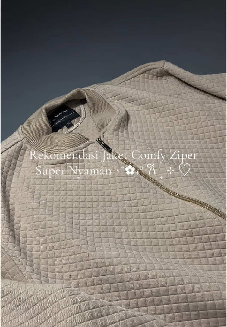 serius ini jaket ziper ternyaman🥹🫶🏻💗🫵🏻 #jaket #fyp 