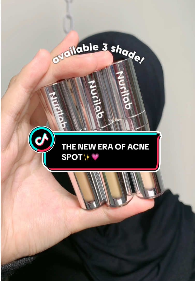 ini definisi the new era of acne spot!  dipake buat makeup jadi ngecover😍💗 @Nurilab.id #ConclearBeautifully #DermsComeTrue 