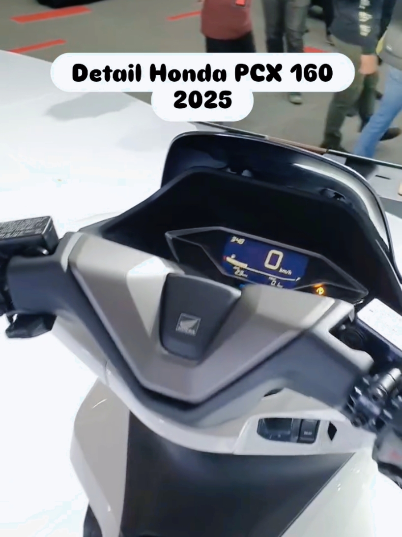 pcx 160 2025 sudah pakai cover stang 