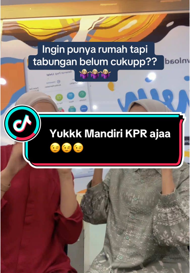 Yukk KPR Mandiri ajaaa 😉😉😉 #fyp #bankmandiri #kpr #kprmandiri #kprrumah #kprrumahmurah 