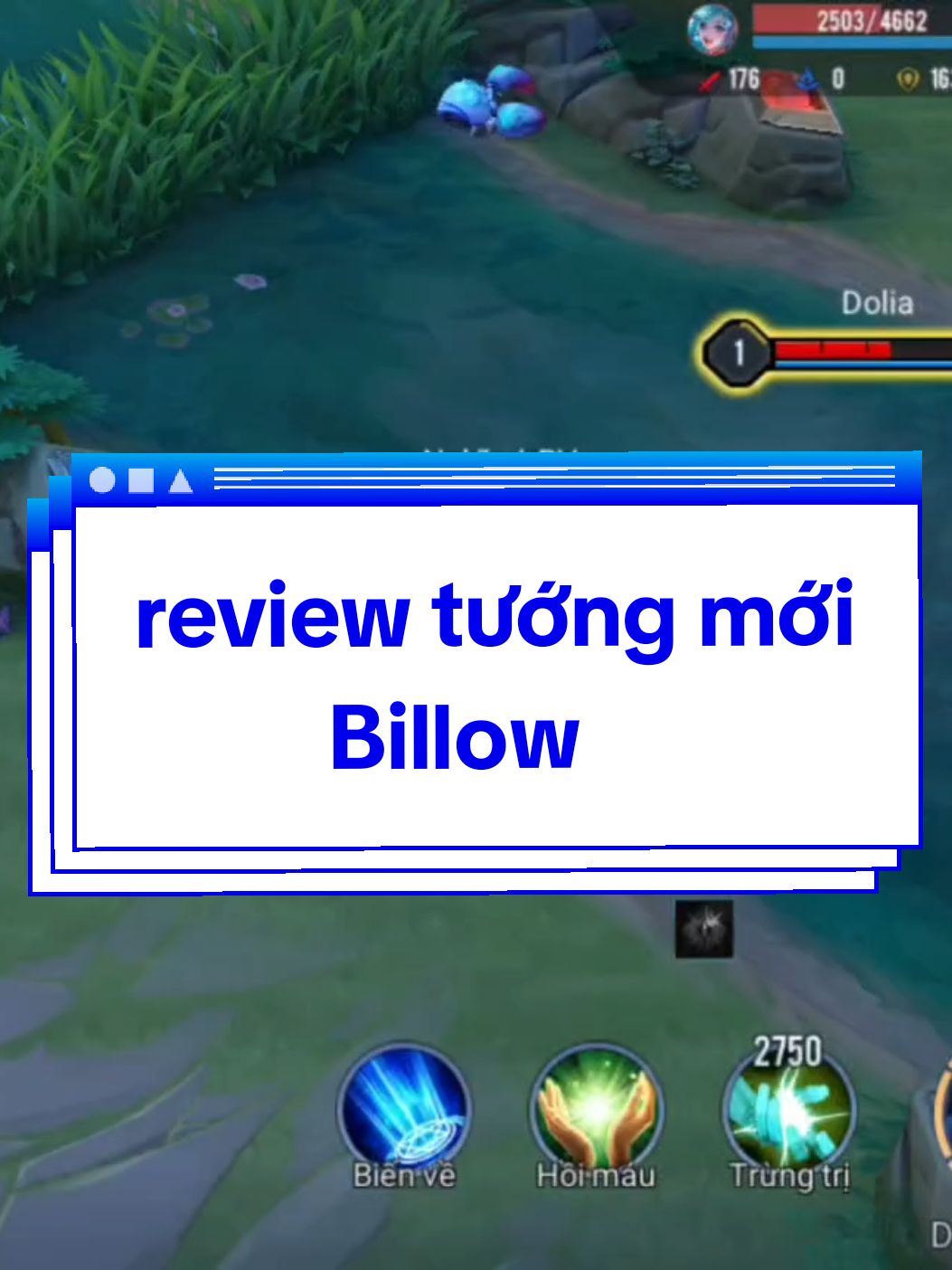 chi tiết kỹ năng nhưng không có thông số cụ thể của tướng mới Billow #CapCut #Billow #tuongmoilienquan #aov #Roain 